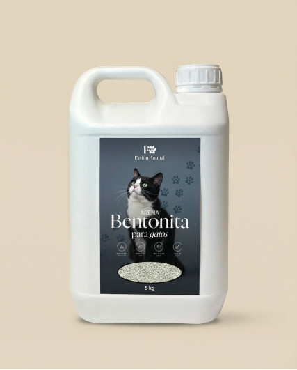 Garrafa 5KG Arena bentonita